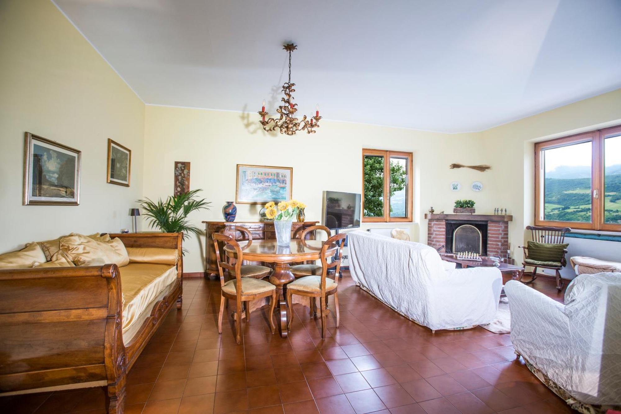 فيلا Casa Del Bosco - Vista Mozzafiato & Parco 4 Ettari بوبيو المظهر الخارجي الصورة